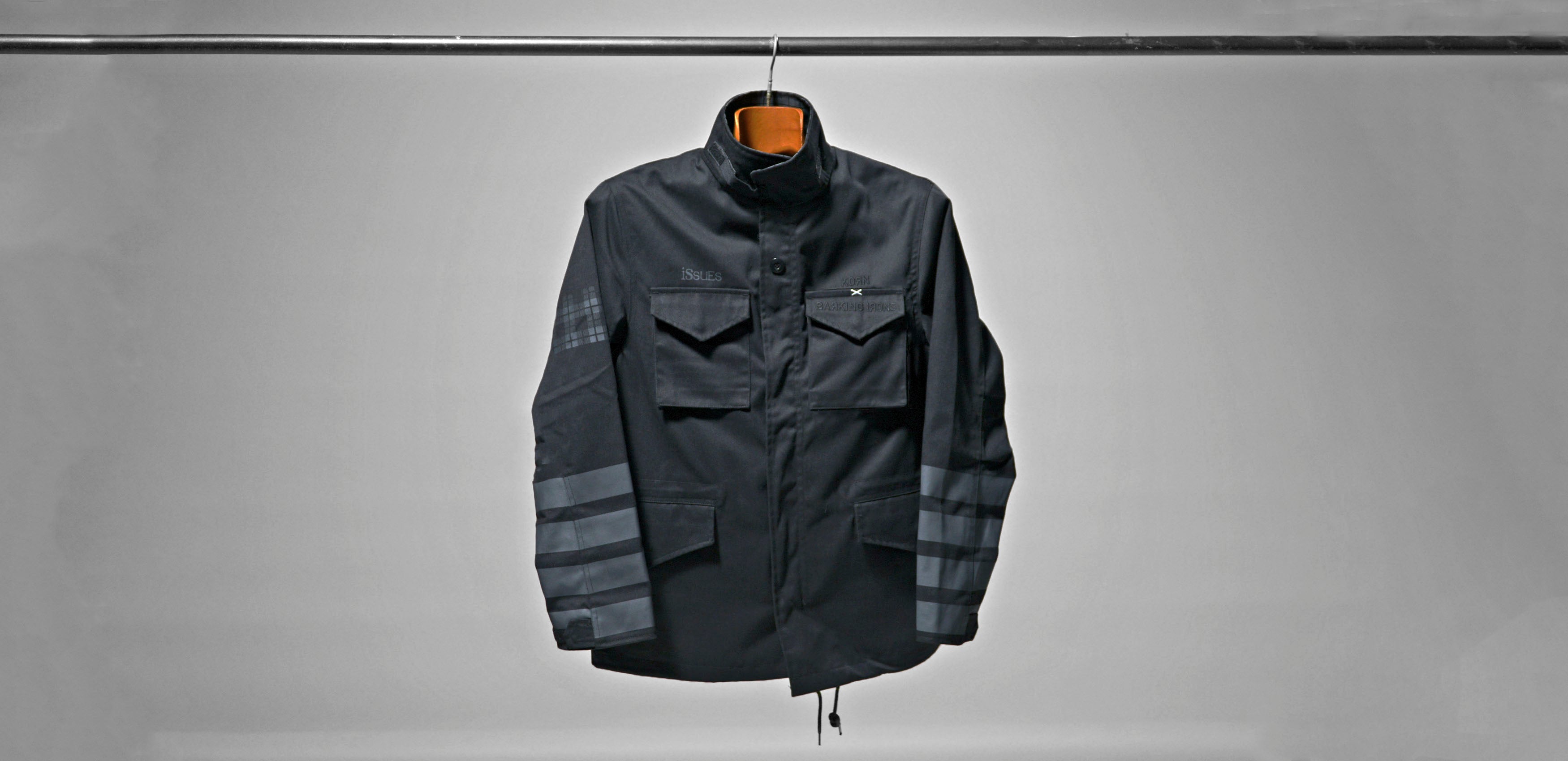 Korn Issues M65 Field Jacket (Black)