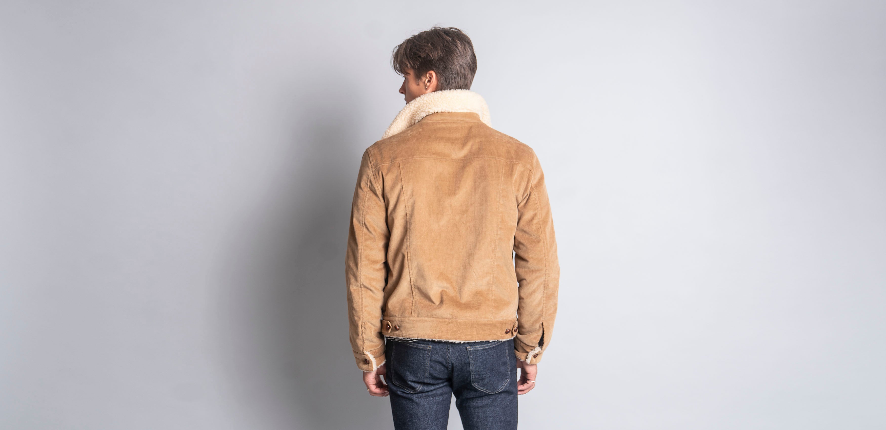 Village Corduroy Bomber (Camel)