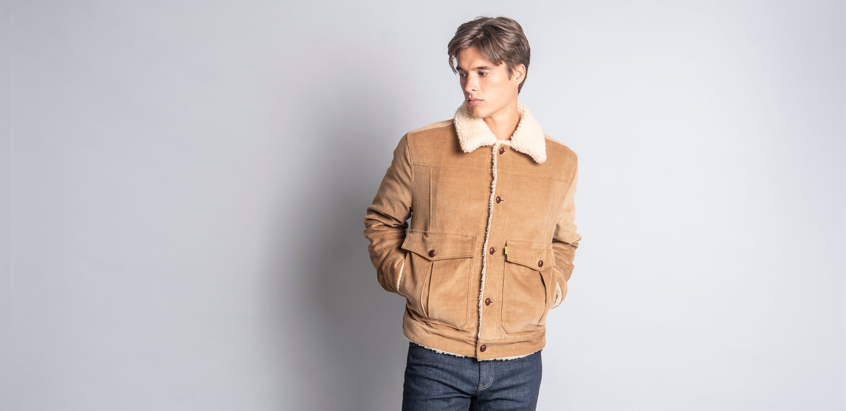 Bob Dylan Greenwich Village Folk Corduroy Bomber Jacket