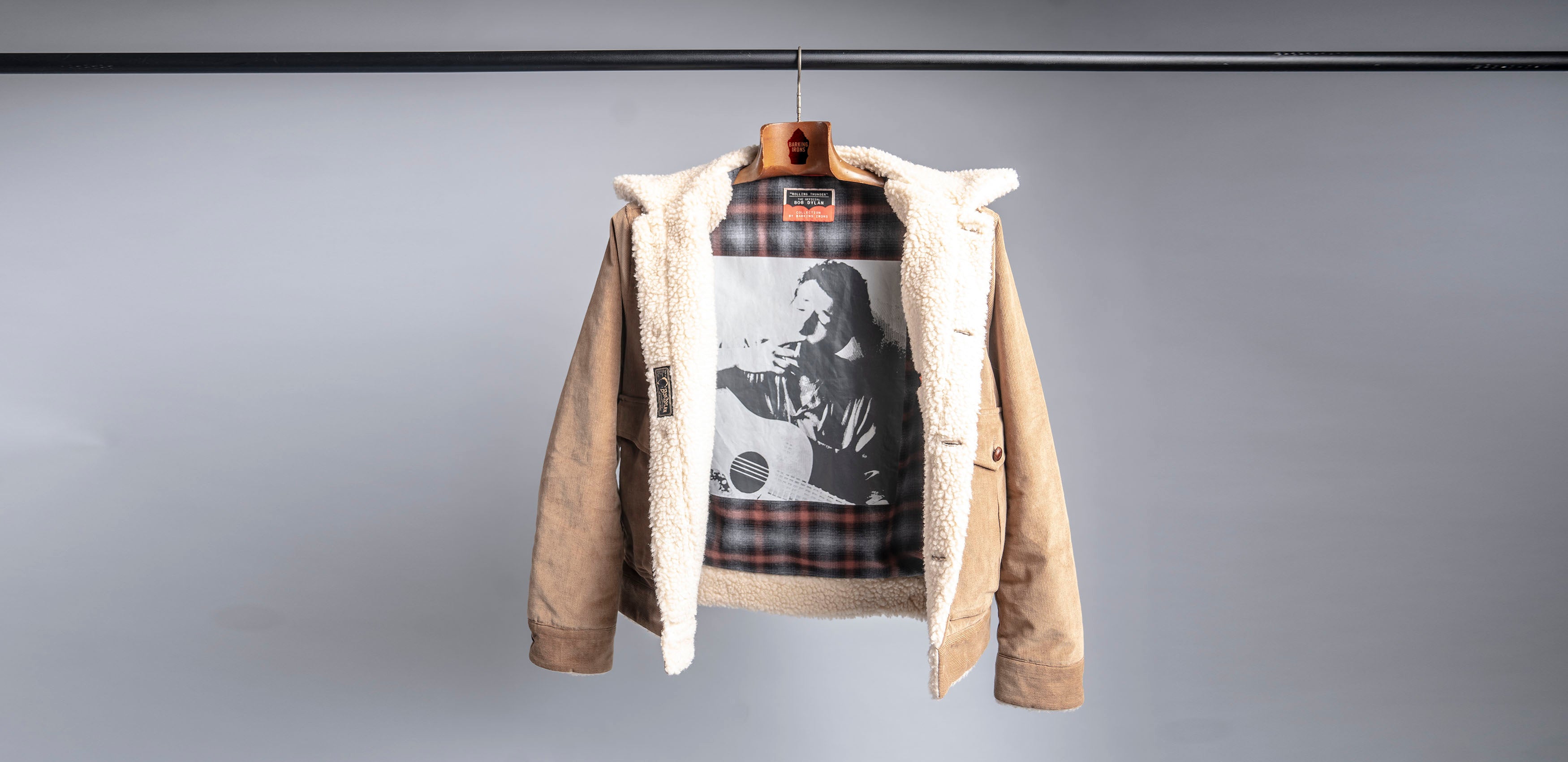 Bob Dylan Greenwich Village Folk Corduroy Bomber Jacket