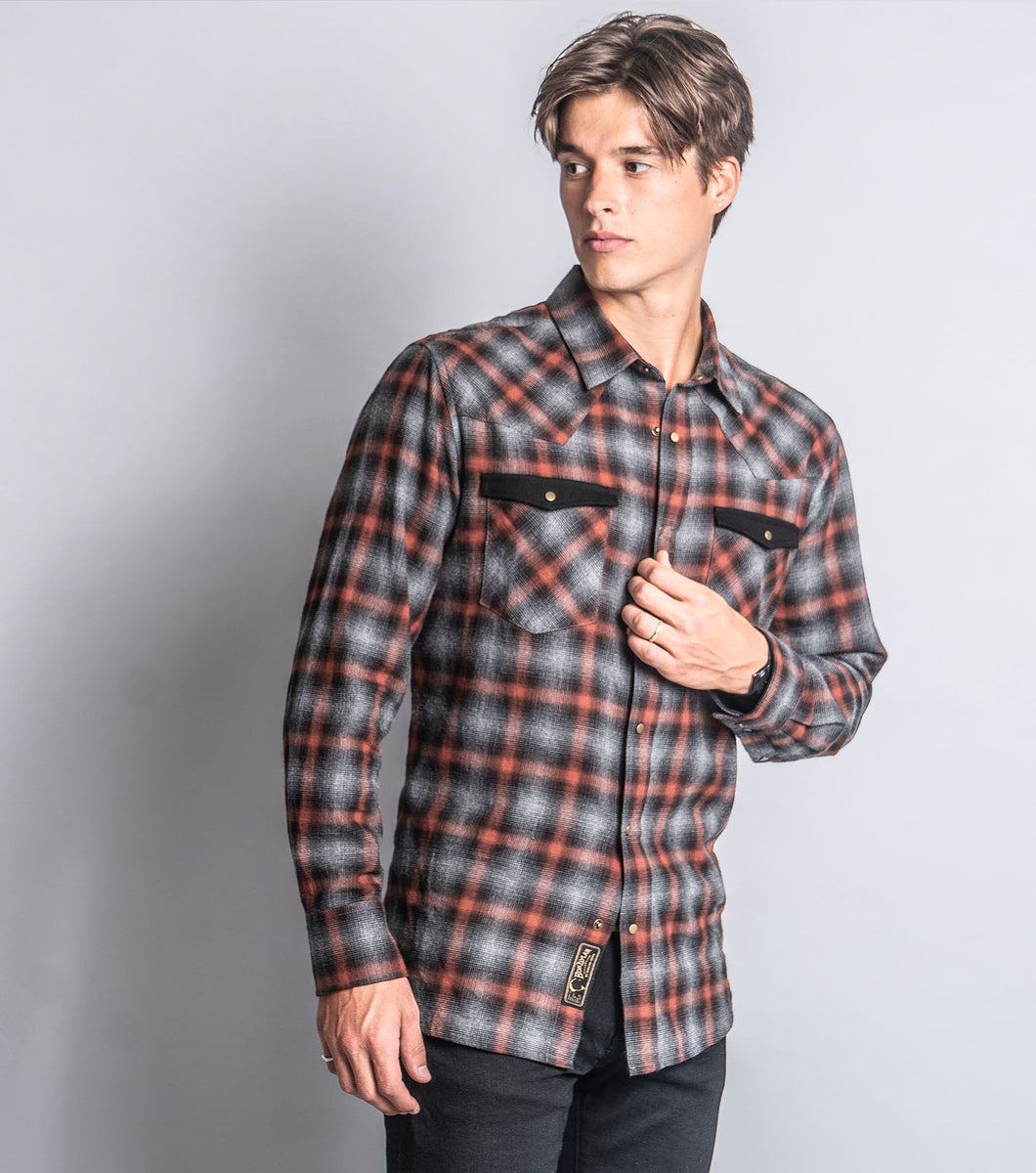 Bob Dylan Woodstock Plaid shirt – Barking Irons