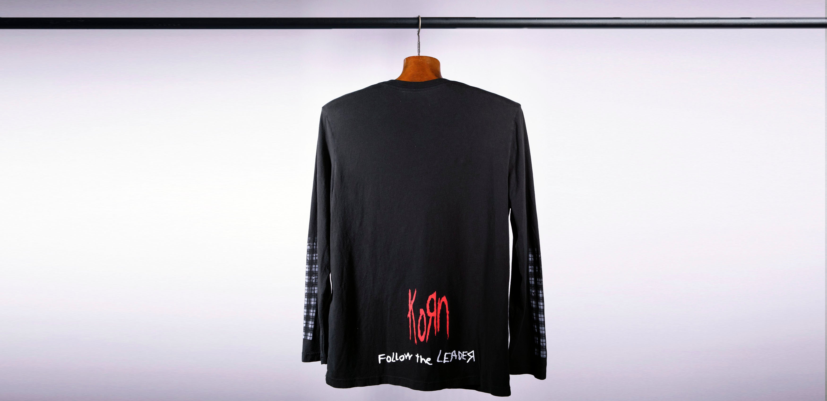 Korn Follow the Leader Long Sleeve (Vintage Black)