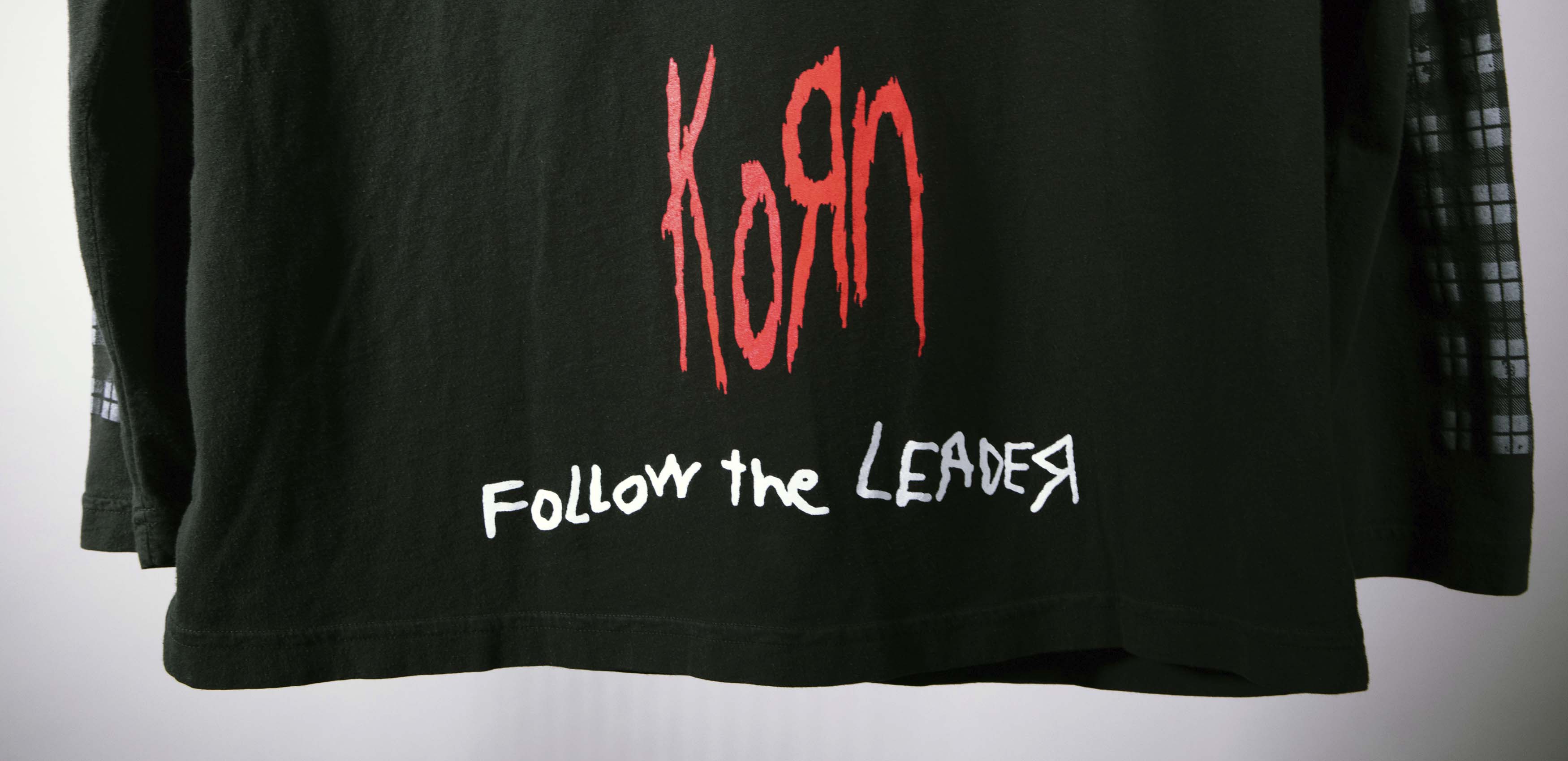 Korn Follow the Leader Long Sleeve (Vintage Black)