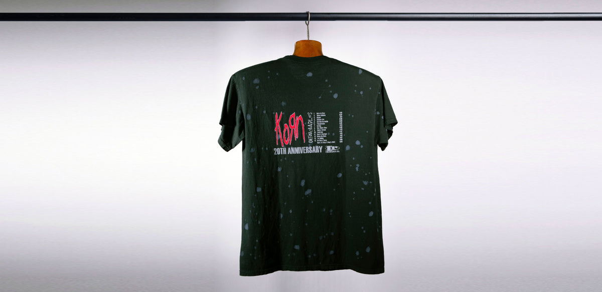 Korn Untouchables 20th Anniversary Tee (Splattered Black