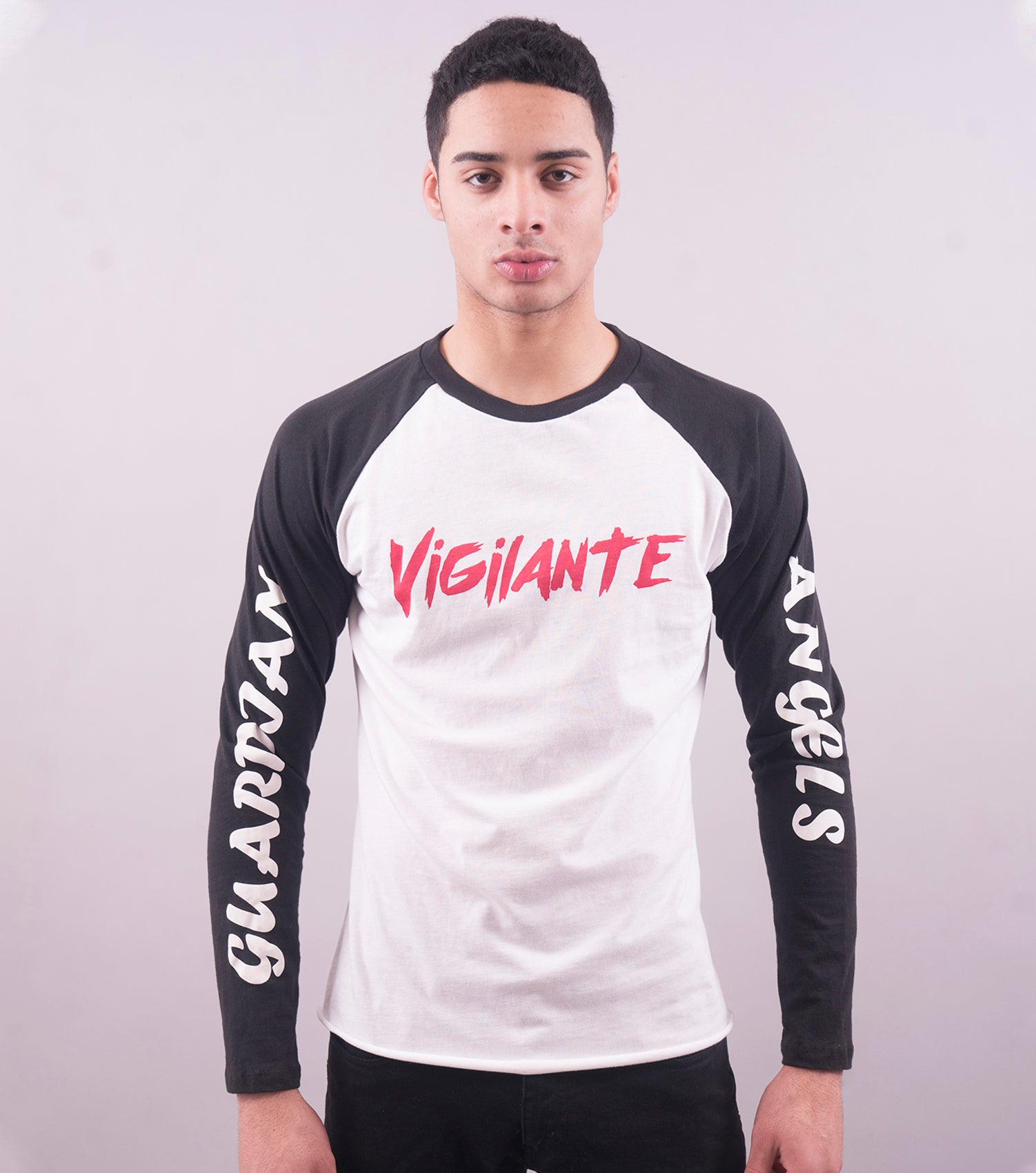 Guardian Angels Vigilante Baseball Raglan