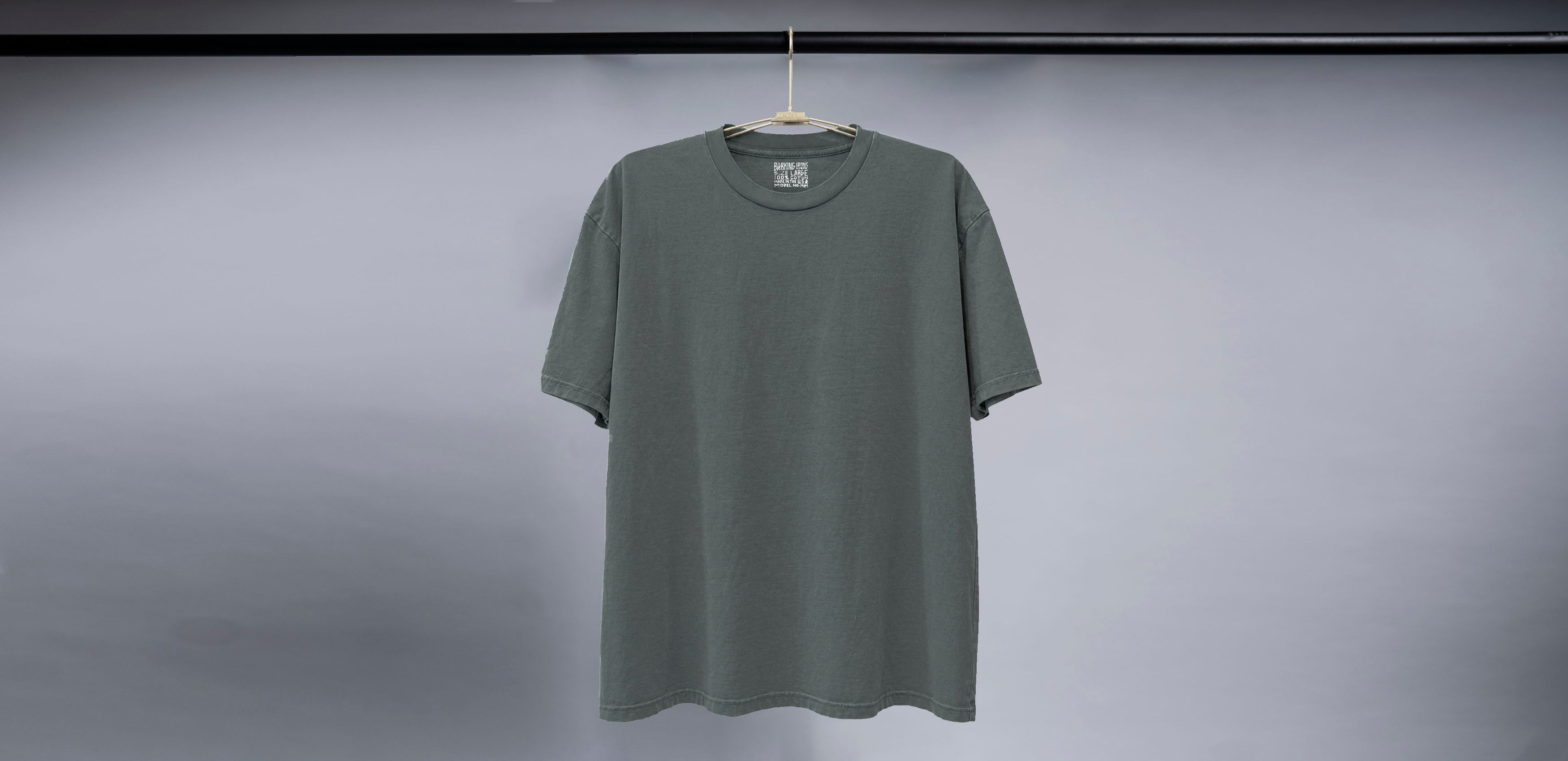 Heavyweight Wide Body Tee (Stone Green)