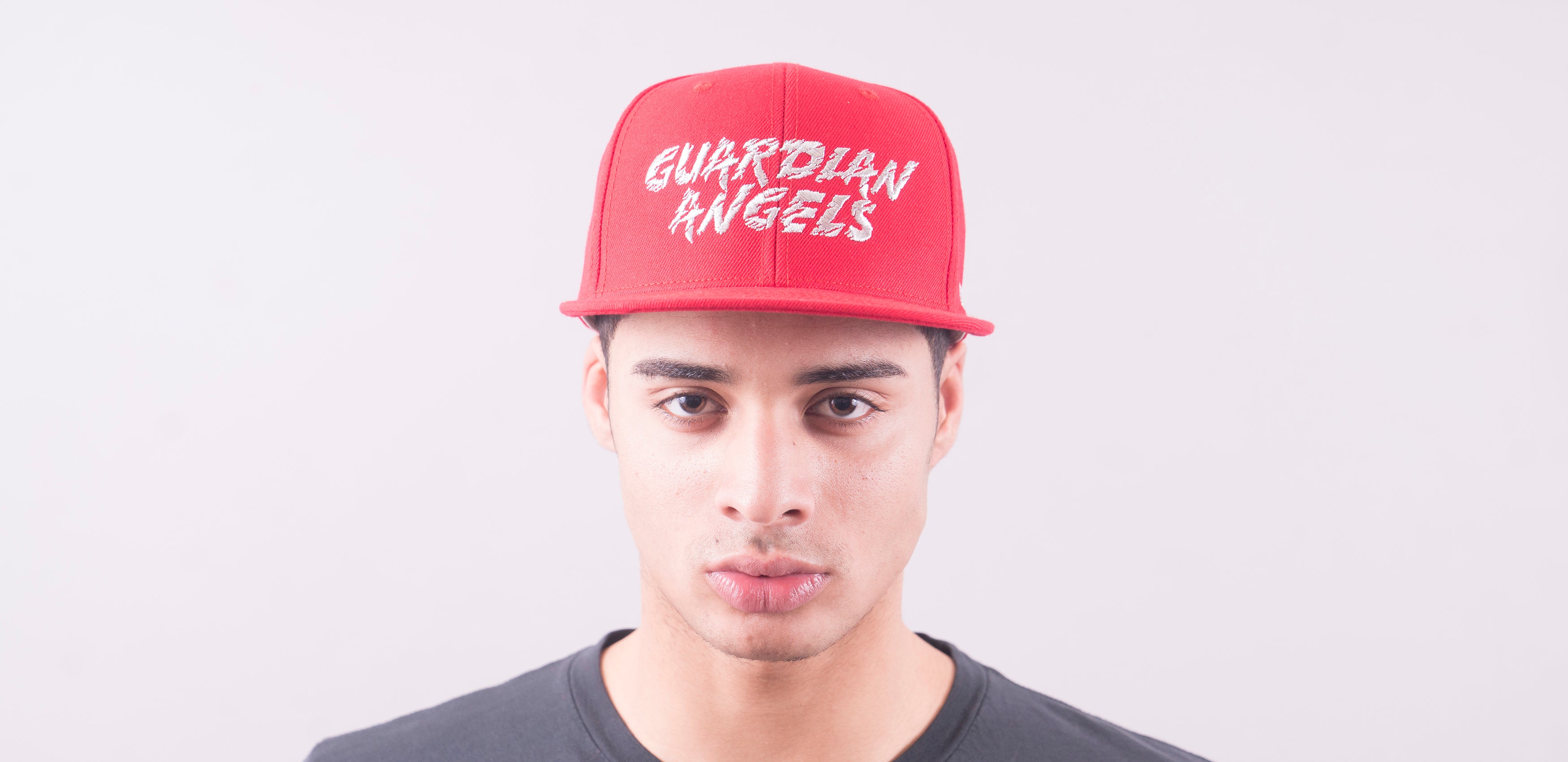 Guardian Angels Red Angel Dragnet Snapback Hat