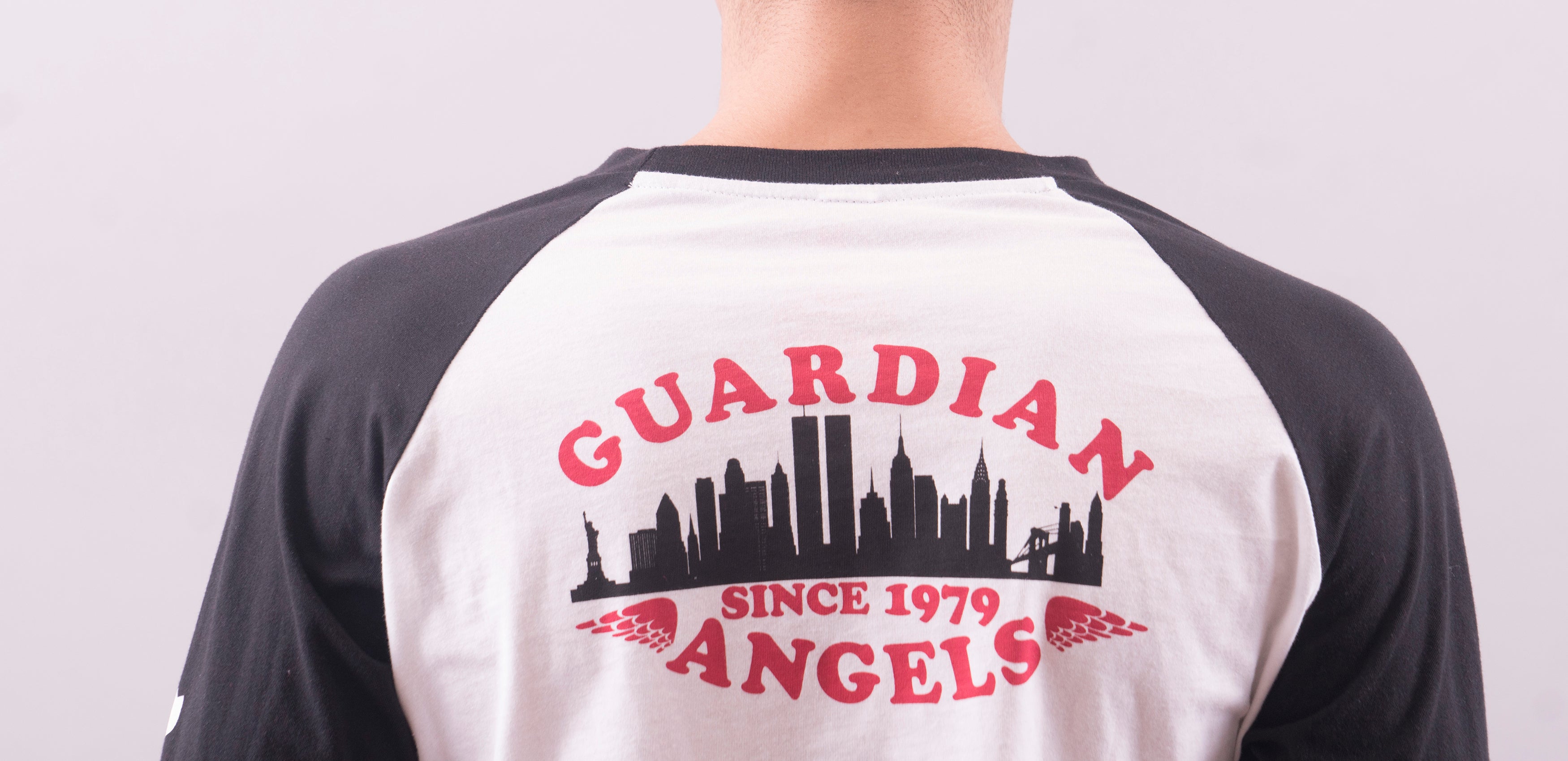 Guardian Angels Vigilante Baseball Raglan